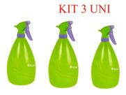 KIT 3 Pulverizador Manual 1,25 Litros Palisad