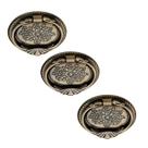Kit 3 puxador italy line 102 colonial antique metal 8922 com parafusos Kit 3 puxador italy line 102 colonial antique metal 8922 com parafusos