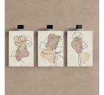 Kit 3 - Quadro Arte Moderna Pintura Abatrata Mdf Tratado Kit 3 - Quadro Arte Moderna Pintura Abatrata Mdf Tratado