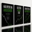 Kit 3 Quadro Decorativo Mercado Financeiro Trader Bolsa Ações Investimento Cinza Kit 3 Quadro Decorativo Mercado Financeiro Trader Bolsa Ações Investimento Cinza