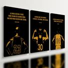 Kit 3 Quadro Decorativo Motivacional Basquete Jogador Quarto Qualidade Premium Moderno 28x20cm Kit 3 Quadro Decorativo Motivacional Basquete Jogador Quarto Qualidade Premium Moderno 28x20cm