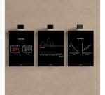 Kit 3 - Quadro Motivacional Placa Decorativa Disciplina Foco 40x28cm Kit 3 - Quadro Motivacional Placa Decorativa Disciplina Foco 40x28cm
