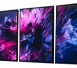 Kit 3 Quadros Abstrato Explosão De Cores 50x70cm (cada) Kit 3 Quadros Abstrato Explosão De Cores 50x70cm (cada)
