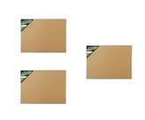 Kit 3 Quadros de Cortiça Standard 90x60cm Moldura de Alumínio Pop Referência 5703 SOUZA