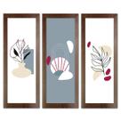 Kit 3 Quadros Decorativos Restaurante, Sala De Jantar, Cafeteria, Lanchonetes, Bistrô 60cm