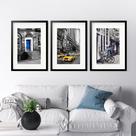Kit 3 Quadros Grandes New York - 60x48cm Kit 3 Quadros Grandes New York - 60x48cm