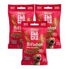 Kit 3 Quatree Snacks Bifinho Sabor Churrasco 60g