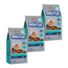 Kit 3 Ração Billy Cat Select Gatos Castrados - 7Kg