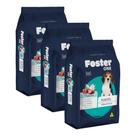 Kit 3 Ração para Cães Foster One Filhotes sabor Carne e Leite 1kg Kit 3 Ração para Cães Foster One Filhotes sabor Carne e Leite 1kg