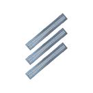 Kit 3 Ralo Grelha Linear e Caixilho Aço Galvanizado 15x100cm Kit 3 Ralo Grelha Linear e Caixilho Aço Galvanizado 15x100cm