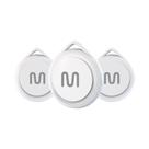 Kit 3 Rastreadores Bluetooth Multi MTag Branco - TAG01K1