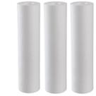 Kit 3 Refil Cartucho Filtro Polipropileno Liso 9 3/4 5 Micra Kit 3 Refil Cartucho Filtro Polipropileno Liso 9 3/4 5 Micra