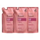 Kit 3 Refil de Shampoo Nutri Rosé Nutrição Raiz e Pontas 400ml Eudora Siàge Kit 3 Refil de Shampoo Nutri Rosé Nutrição Raiz e Pontas 400ml Eudora Siàge