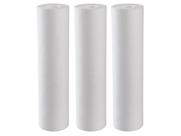 Kit 3 Refil Elemento Polipropileno Liso 10X2 1/2 50 Micras