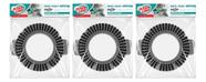 Kit 3 Refil Esfregão Mop Giratório Fit Limpeza Pesada Flash Limp