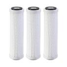 Kit 3 Refil Para Filtro Agua 9 3/4 Plissado Lavavel R30 Pl10 Bbi Pentair Pentek Hidrofiltros