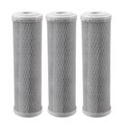 Kit 3 Refil Para Filtro De Agua Carbon Block 9 3/4 Bbi E230