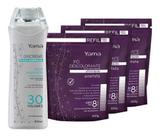 Kit 3 Refil Pó Descolorante Ametista 3x300g Yamá Ideal Loiro