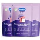 Kit 3 Refil Sabonete Líquido Baruel Baby Sono Tranquilo 210ml