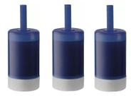 Kit 3 Refil Vela Para Torneira Filtro Purificador Carvao Herc