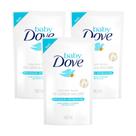 Kit 3 Refis Sabonete Líquido Baby Dove Hidratação Enriquecida 180ml Cada