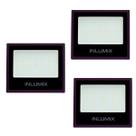Kit 3 Refletor Inlumix Led TR Slim 200W 6500K Preto Bivolt