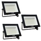 Kit 3 Refletor Led 100w Holofote Branco Frio 6500k IP67 Bivolt VRS Lighting