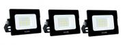 Kit 3 Refletor Led 10W 6500k 550 Lumens - Elgin