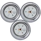 Kit 3 Refletores Led 9w RGB Inox Iluminação Piscina