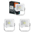 Kit 3 Refletores Led Floodlight Compact Core ip65 Branco 10w 5000k Osram Kit 3 Refletores Led Floodlight Compact Core ip65 Branco 10w 5000k Osram