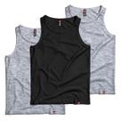 Kit 3 Regata Masculina Básica Camiseta 100% Algodão Premium