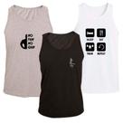 KIT 3 Regata Ragor Algodão Treino Academia Casual Musculação