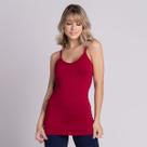 Kit 3 Regatas Feminina Bella Fiore Modas Alça Fina Básica Fitness Roupa Casual