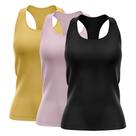 Kit 3 Regatas Nadador Feminina Blusa Dry Academia Camiseta Camisa Treino