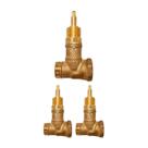Kit 3 Registro De Pressão 3/4 Pol Base Docol -