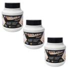 Kit 3 Rejuntes Acrílico Super Liso Premium Grafite 2kg