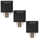 Kit 3 Rele Auxiliar RA-1712 4 Pinos 12 V 70 Amperes Linha Renault