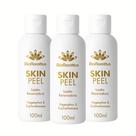 Kit 3 Removedor De Cravos, Espinhas, Células Mortas Skinpeel Bioflorattus