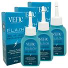 Kit 3 Removedor De Cutículas Instantâneo Flash 45ml Vefic