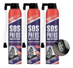 Kit 3 Reparador de Pneus Instantâneo GT Premium 400ml GT2000