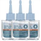 Kit 3 Reparador de Pontas Cabelo Cacheados Amend Gold Black