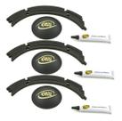 Kit 3 Reparos Originais Eros Woofer 12 E-312LC 400 Watts Rms - 4 Ohms