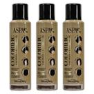 Kit 3 Retoque Para Cabelo Castanho Médio Colorific - 120ml