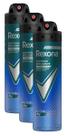 kit 3 Rexona Desodorante Antitranspirante Aerosol Masculino Active Dry 72 Horas 150Ml