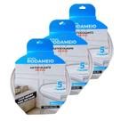 KIT 3 Rodameio Eva Branco Autocolante 3,8cm X 1cm Flexível Decorativo Premium KIT 3 Rodameio Eva Branco Autocolante 3,8cm X 1cm Flexível Decorativo Premium