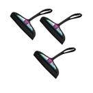 Kit 3 Rodinho Secador de pia Sanremo 14Cm com Borracha Preto Kit 3 Rodinho Secador de pia Sanremo 14Cm com Borracha Preto
