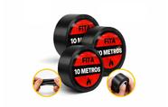 Kit 3 Rolo Fita Isolante Forte 10 Metros Pvc 10mm X 0,17mm