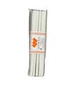 Kit 3 rolos Elástico chato nº08 Branco 0.4mm com 10mts cada