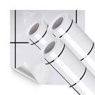 Kit 3 Rolos Papel Parede Adesivo Azulejo Metro Branco 15M