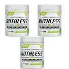 Kit 3 Ruthless 2.0 Pré-treino Sabor Limão 3x250g FNB Sport Nutrition